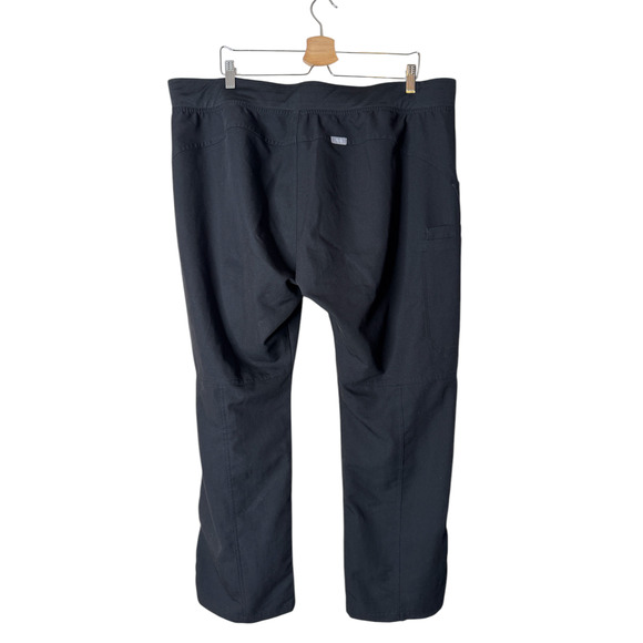 FIGS Women's 2XL XXL Kade Cargo Scrub Pants in Black - Picture 6 of 8